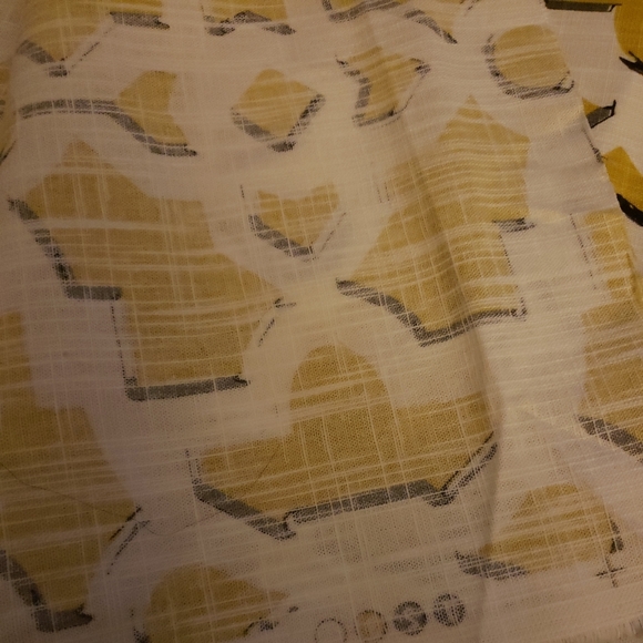 Richloom Yellow & Gray Fabric - Picture 3 of 5